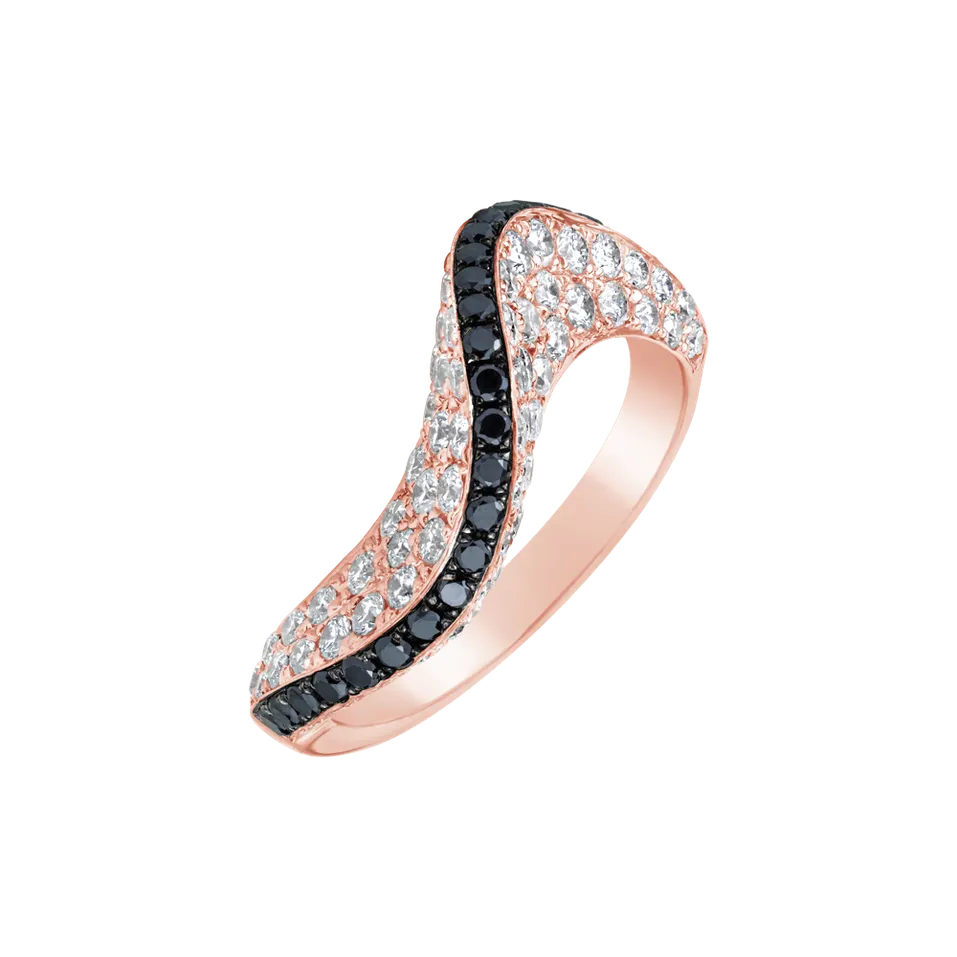 Prsten s diamanty Dream Wave