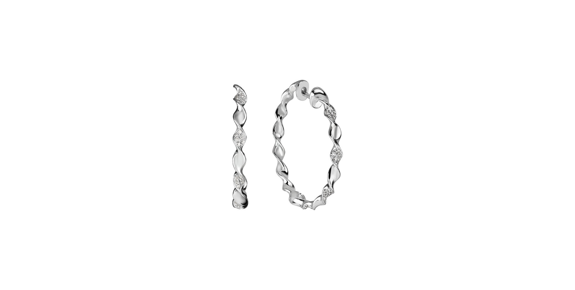 Náušnice s diamanty Kaimila