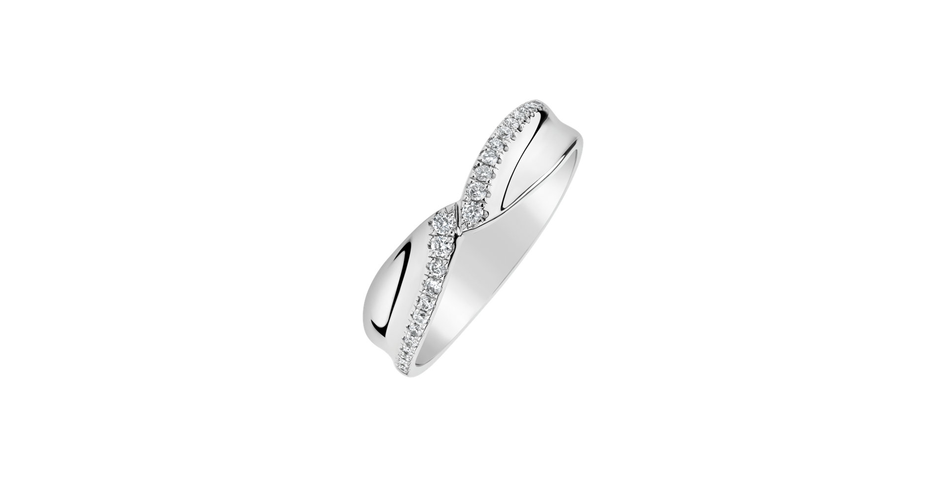 Prsten s diamanty Eternal Embrace