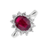 Prsten s rubínem a diamanty Royal Red2
