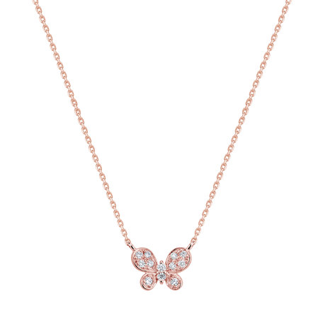 Náhrdelník s diamanty Lucky Shine