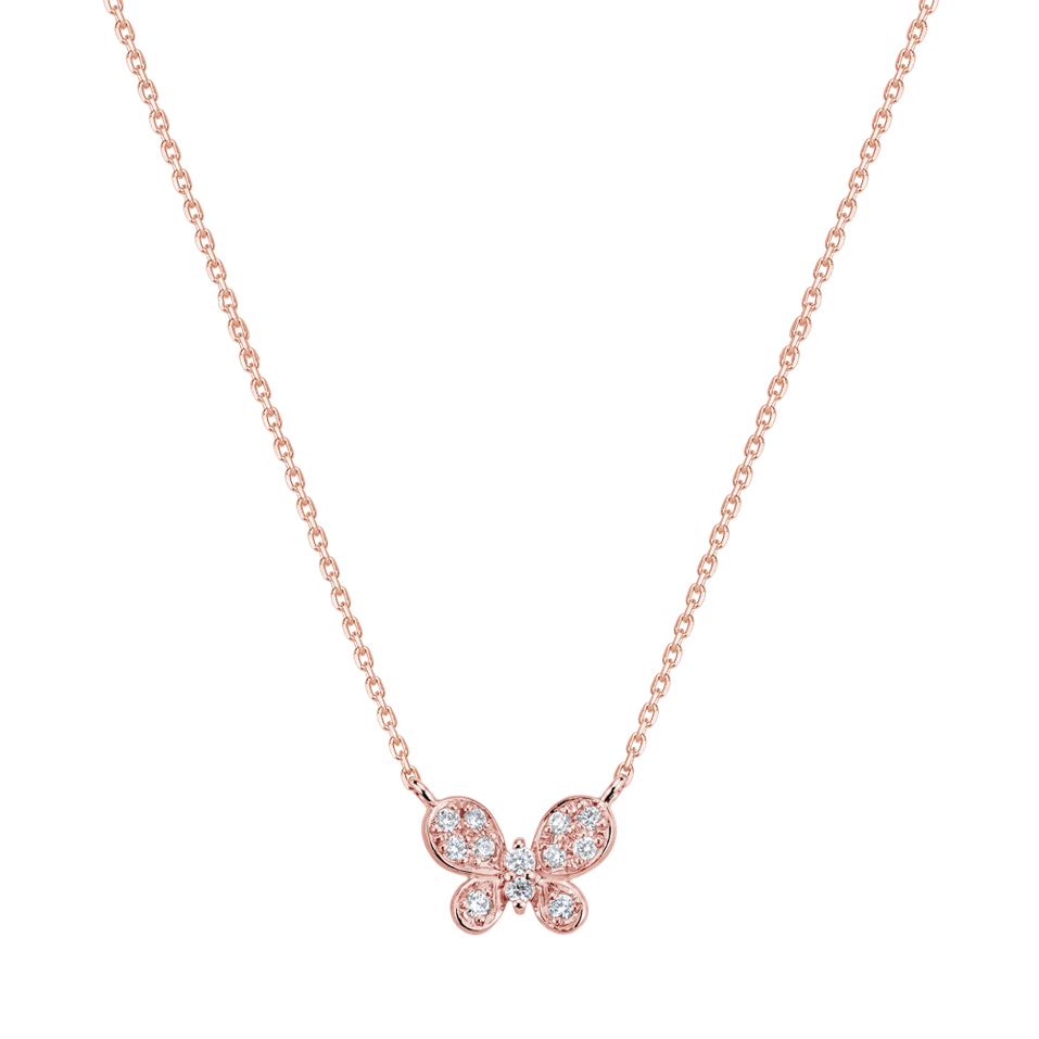 Náhrdelník s diamanty Lucky Shine