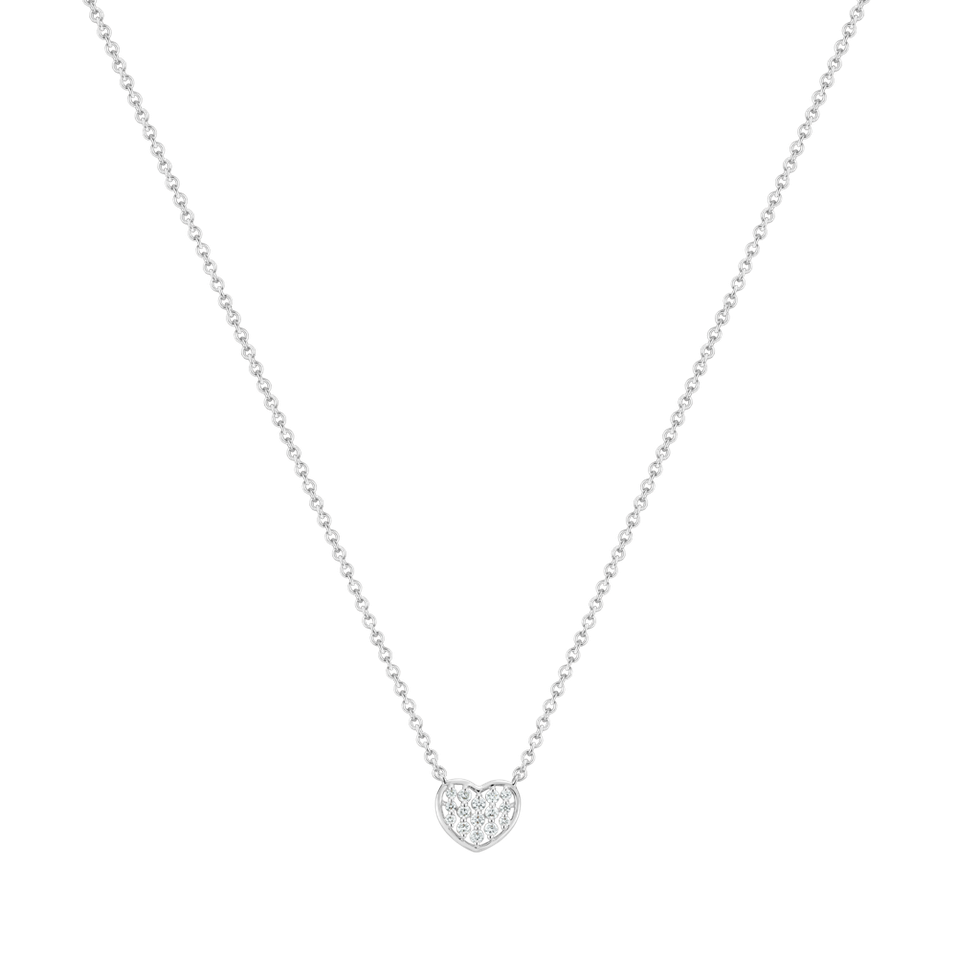 Náhrdelník s diamanty Fairytale Message