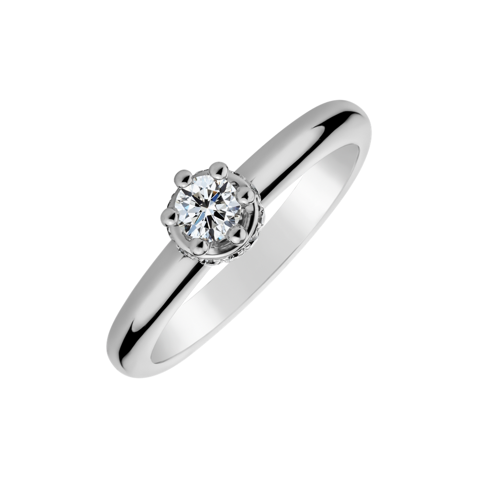 Prsten s diamanty Classic Ilusion