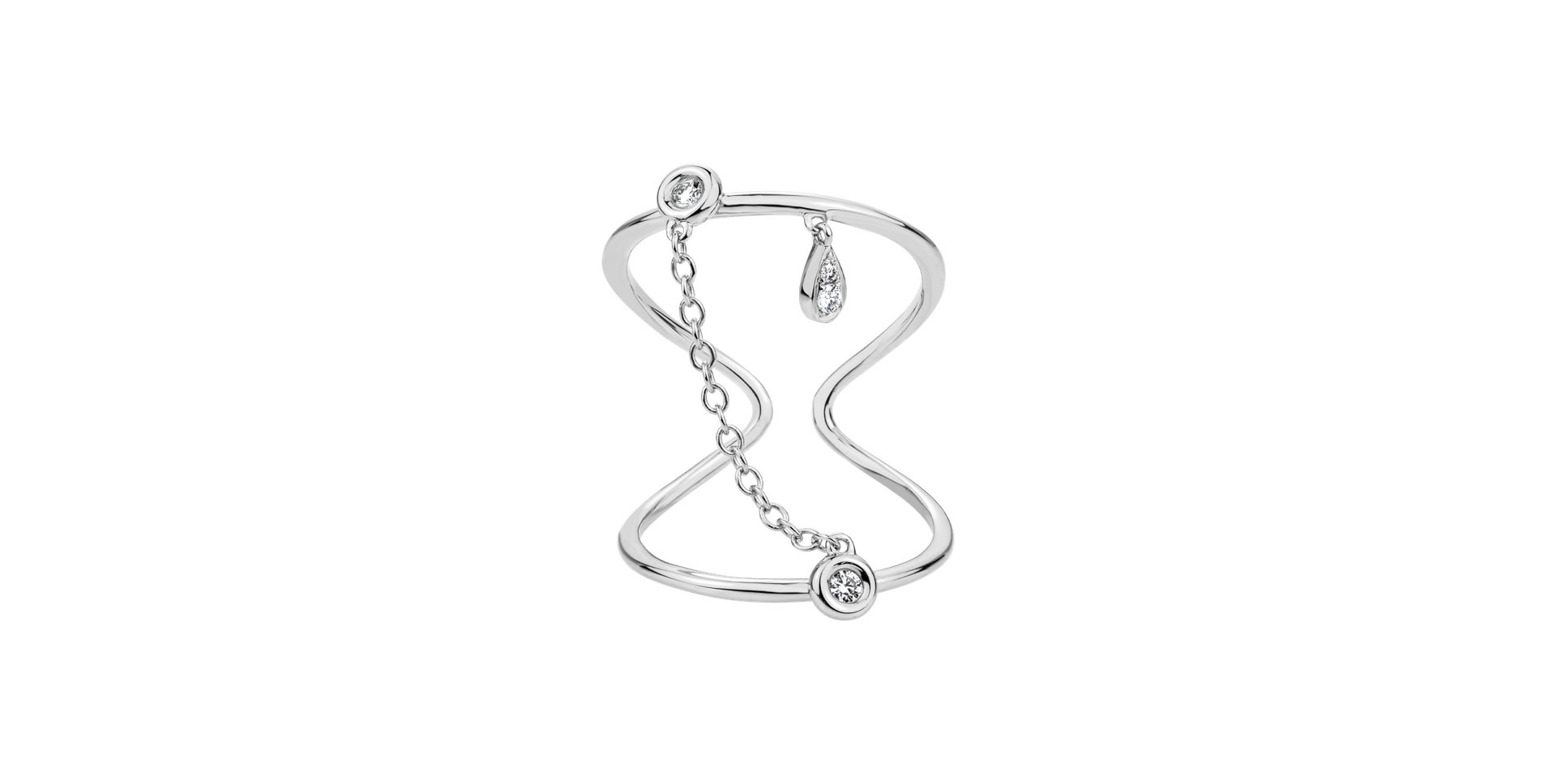 Prsten s diamanty Giles