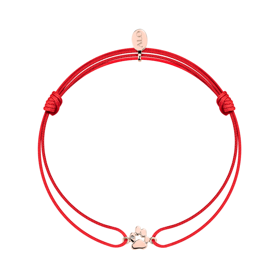 Dětský náramek s diamantem Precious Paw