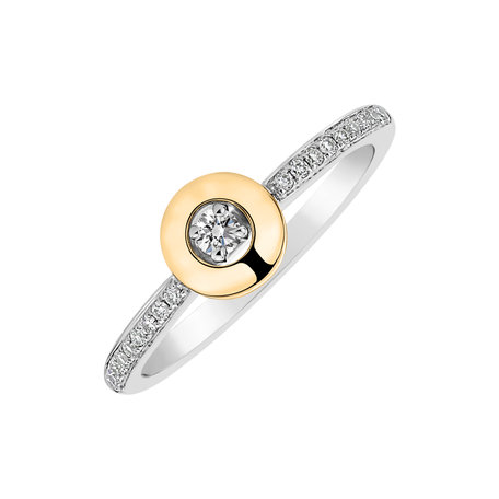 Prsten s diamanty Moon Opus