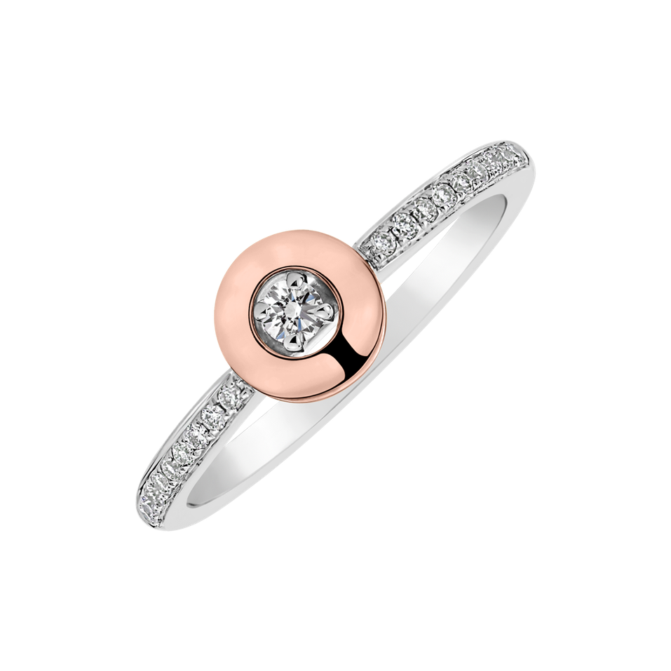 Prsten s diamanty Moon Opus