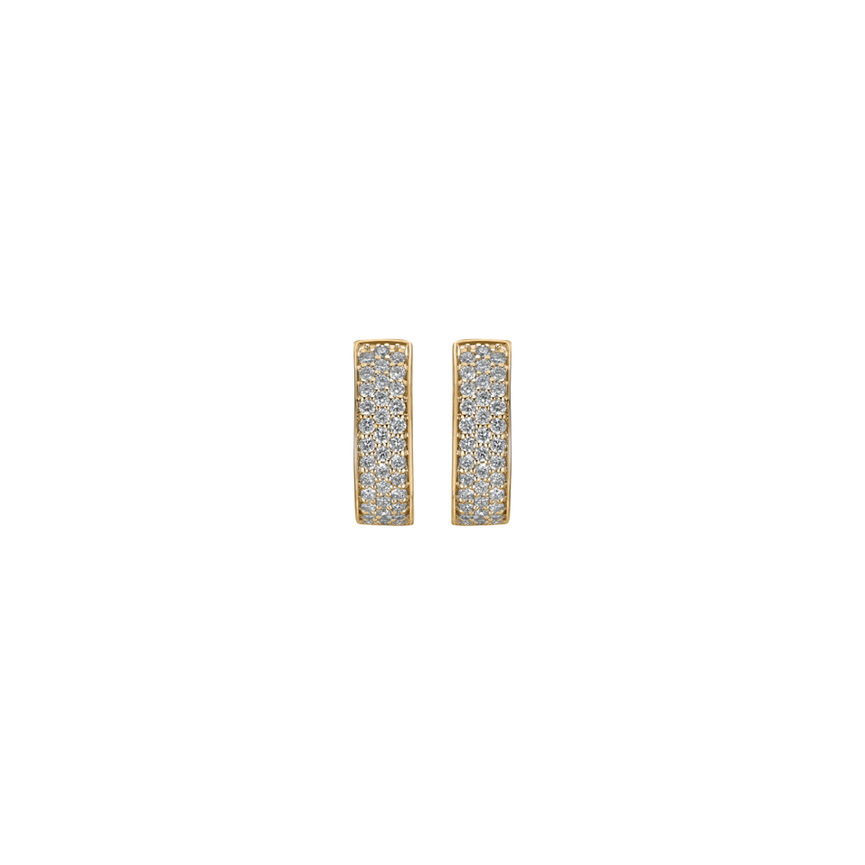 Náušnice s diamanty Galaxy Diamond