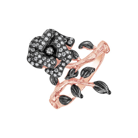 Prsten s diamanty Dark Wonder