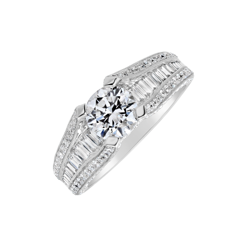 Prsten s diamanty Aureth