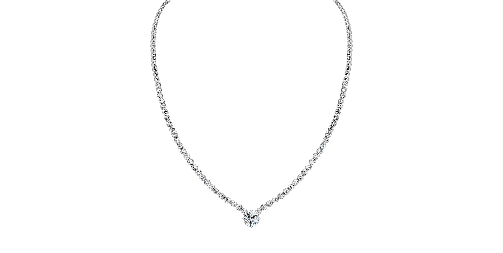 Náhrdelník s diamanty Gremory