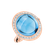 Prsten s diamanty a topazem Spring Eye2