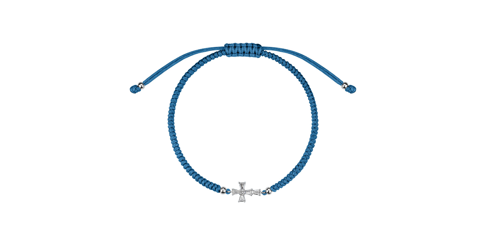 Náramek s diamanty Cross of Gloss