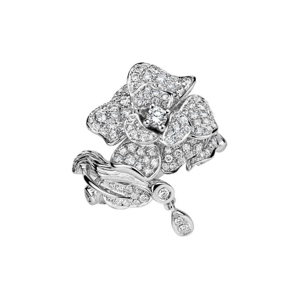 Prsten s diamanty Petal Sparkle