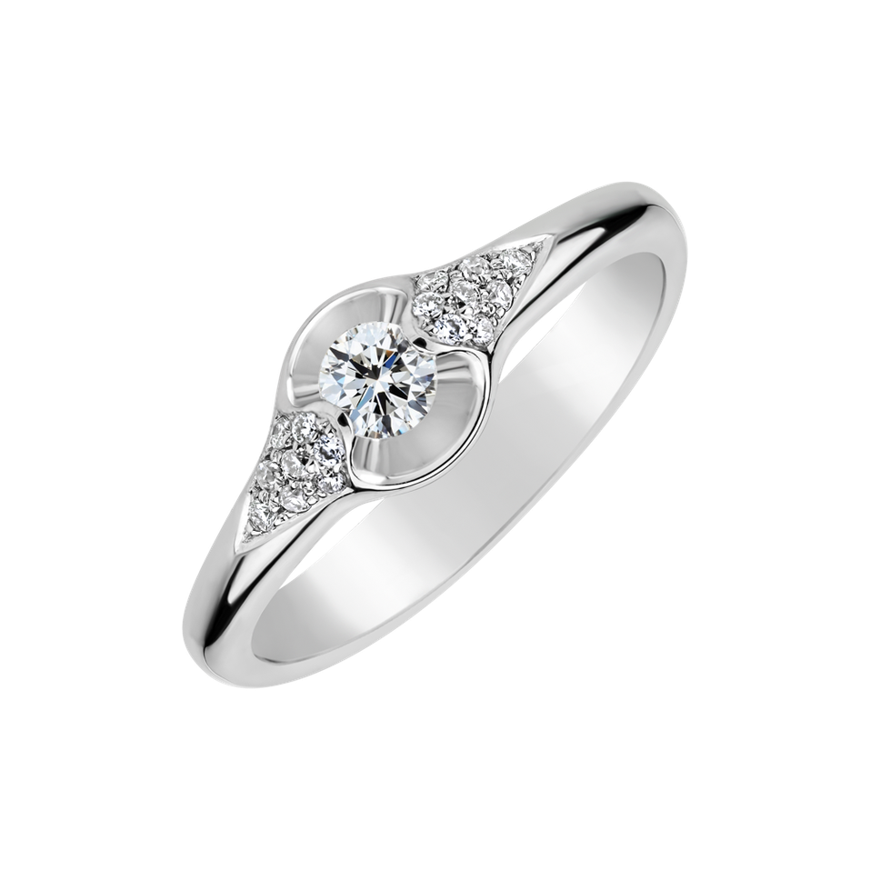 Prsten s diamanty Eveloria