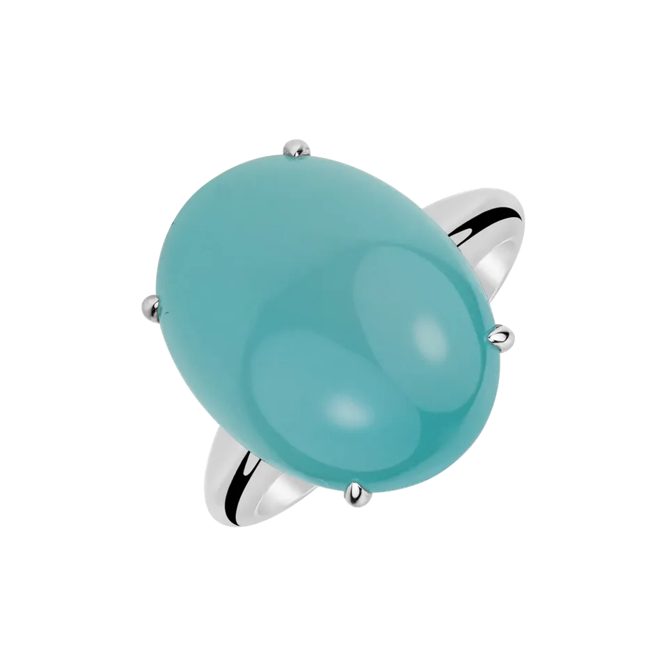 Prsten s chalcedonem Blossom Gem