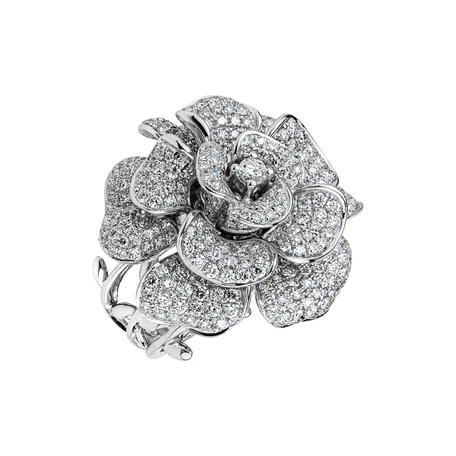 Prsten s diamanty Rose Planet