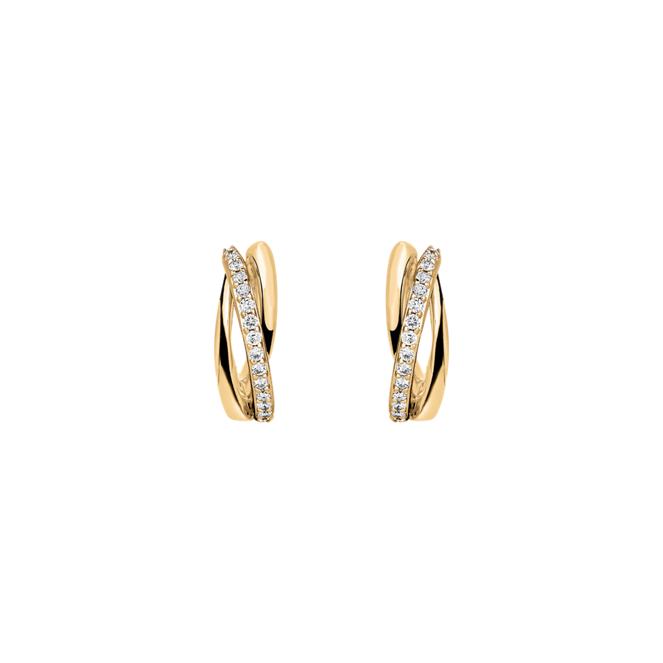 Náušnice s diamanty Magic Goddess