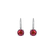 Náušnice s rubínem a diamanty Fairytale Gentility2