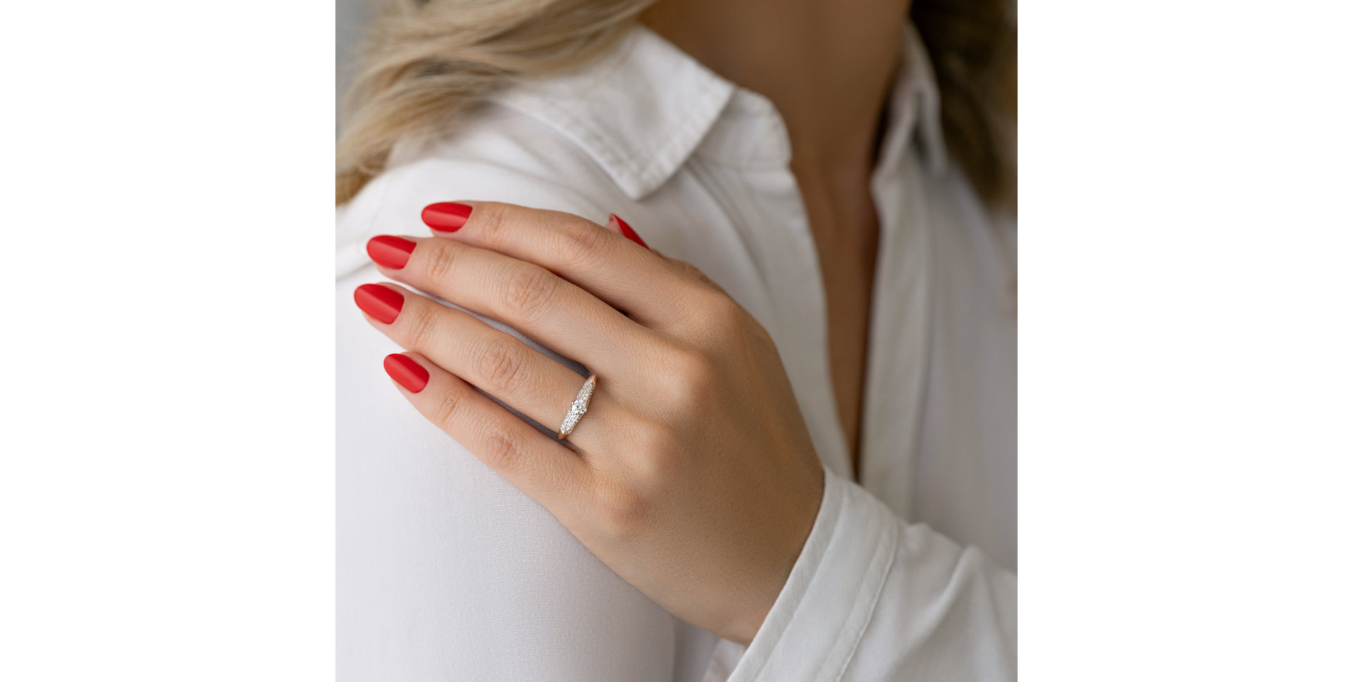 Prsten s diamanty Patrice