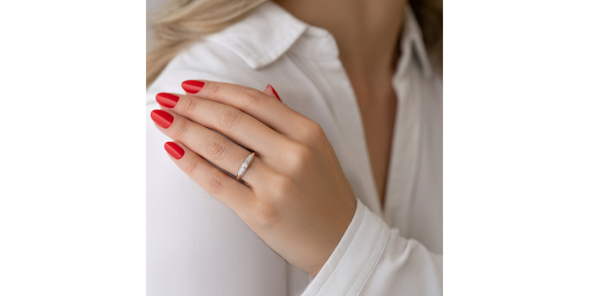 Prsten s diamanty Patrice