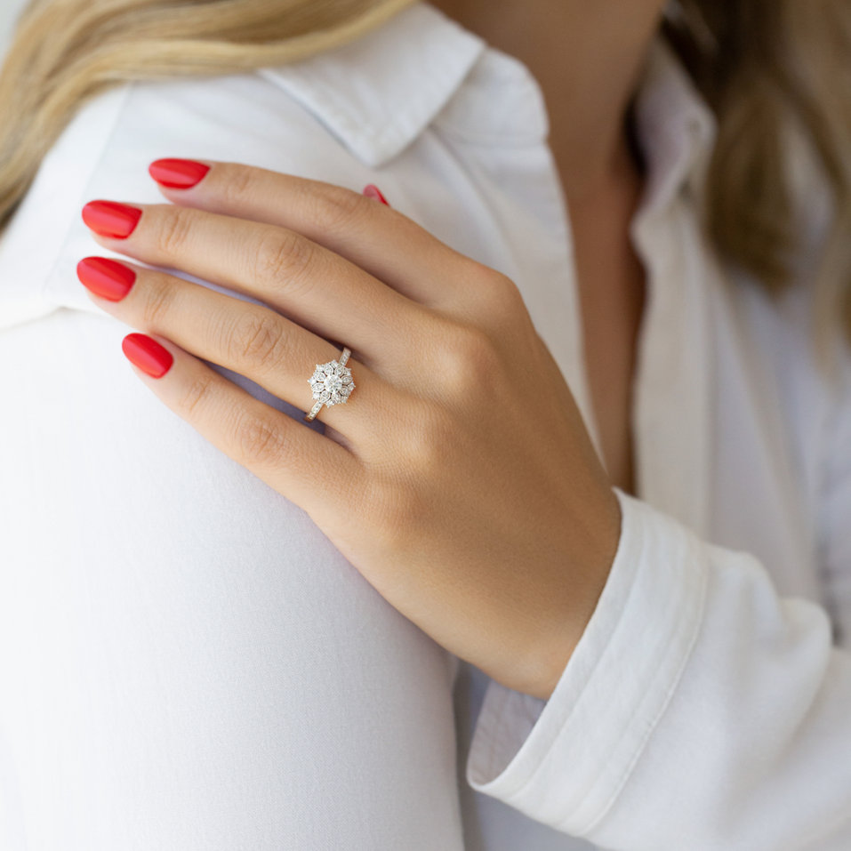 Prsten s diamanty Maryam