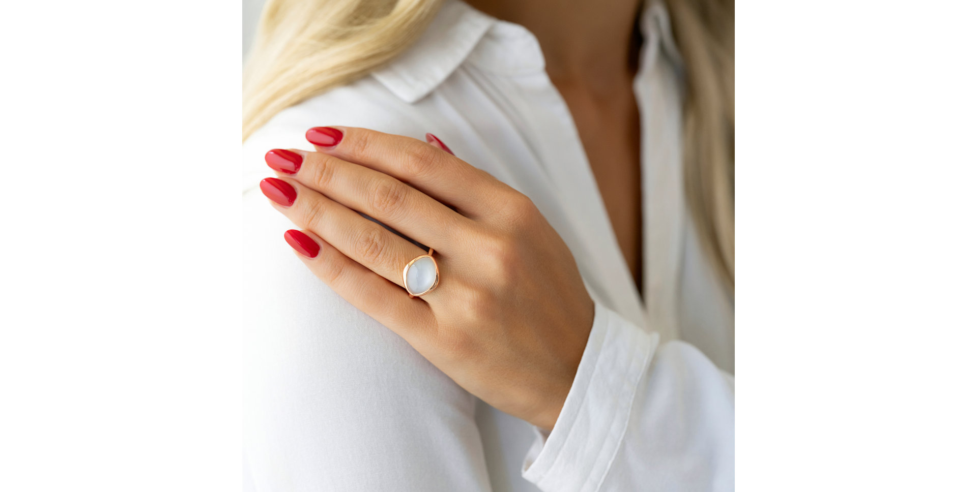 Prsten s měsíčním kamenem Witching Vesper