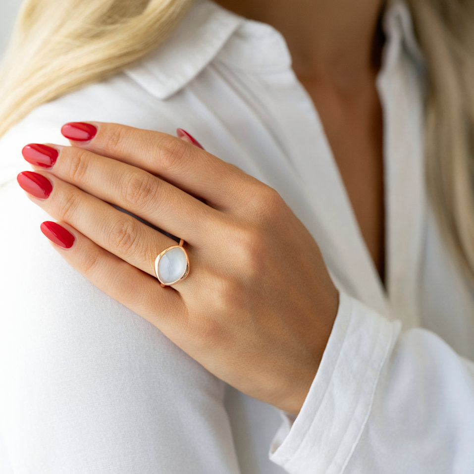 Prsten s měsíčním kamenem Witching Vesper