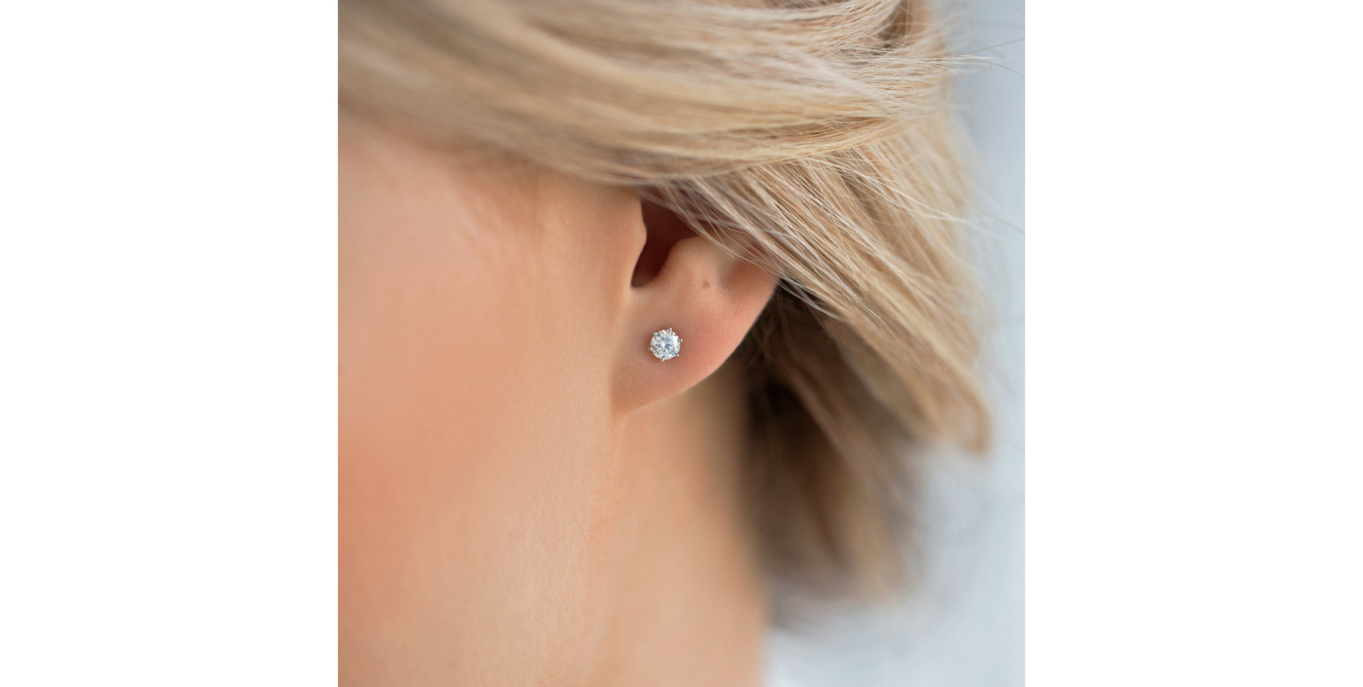 Náušnice s diamantem Vesper Romance