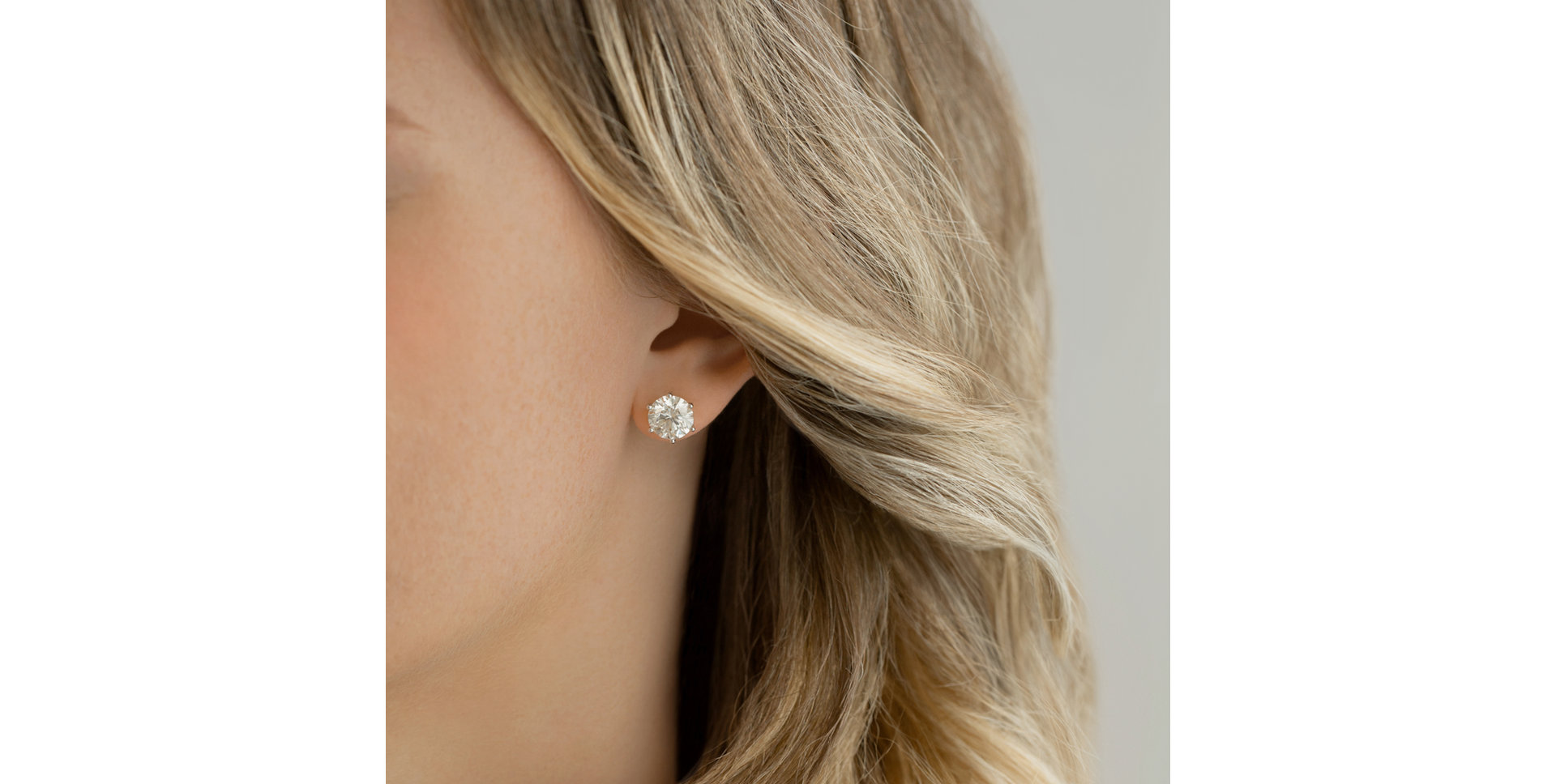 Náušnice s diamantem Vesper Romance