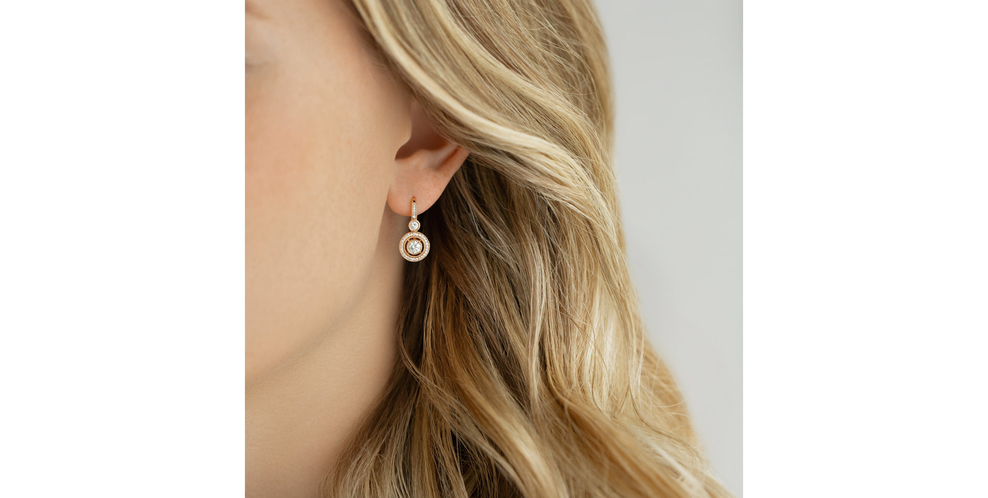 Náušnice s diamanty Monarch Love