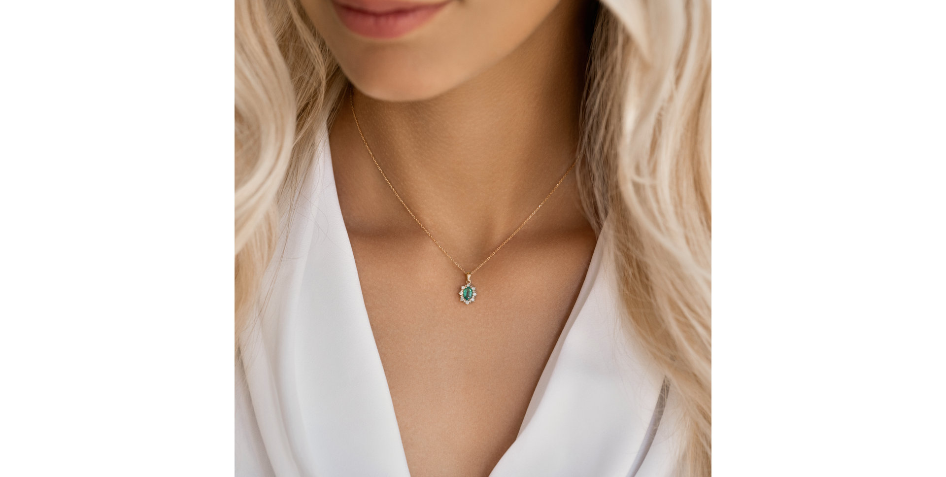 Přívěs s tanzanitem a diamanty Royal Aurora