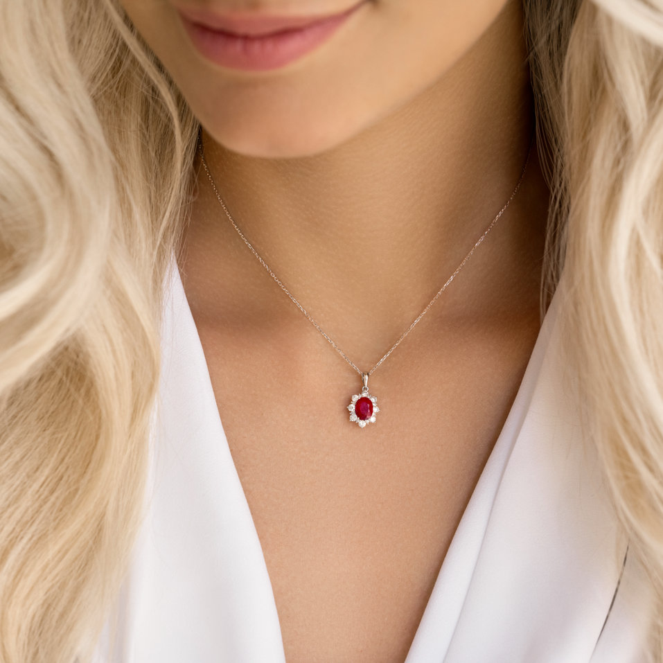 Přívěs s tanzanitem a diamanty Royal Aurora