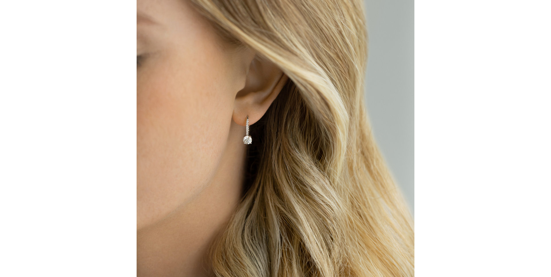 Náušnice s diamanty Famous Glow