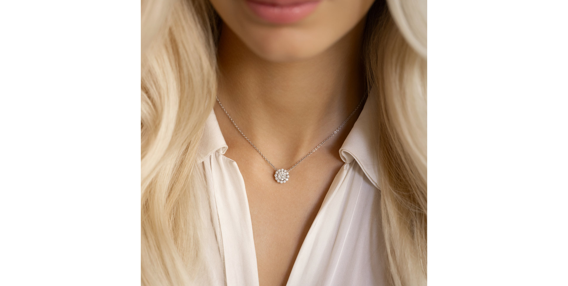 Náhrdelník s diamanty Dream Sparkle