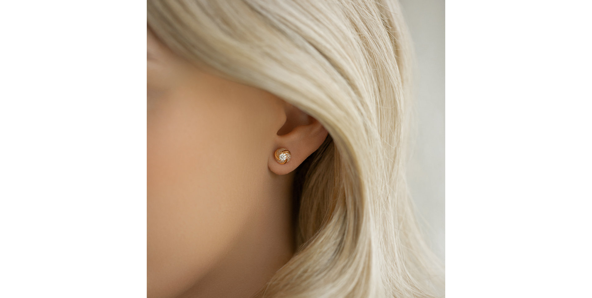 Náušnice s diamanty Fancy Spirit