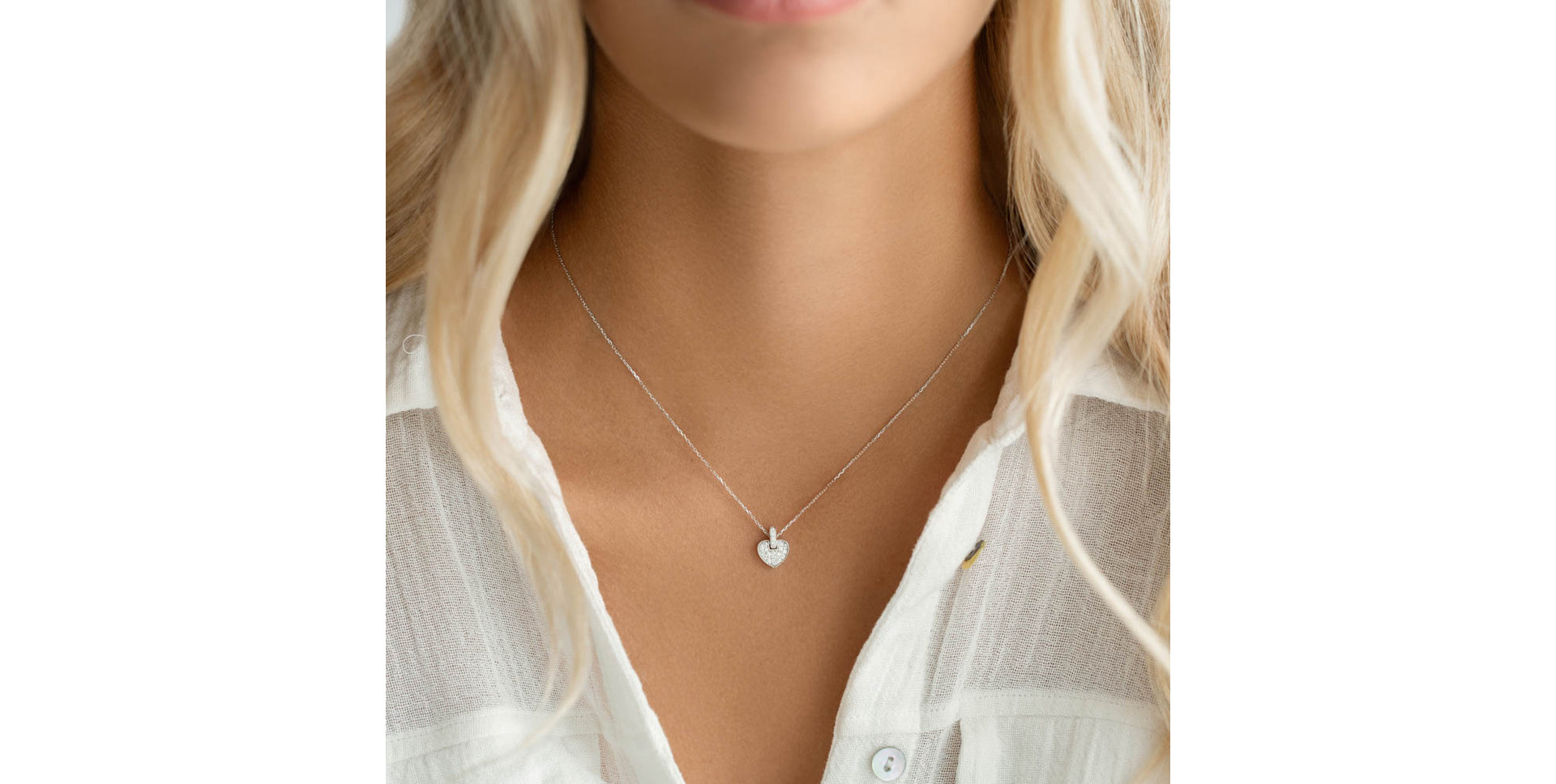 Náhrdelník s diamanty Dream Love
