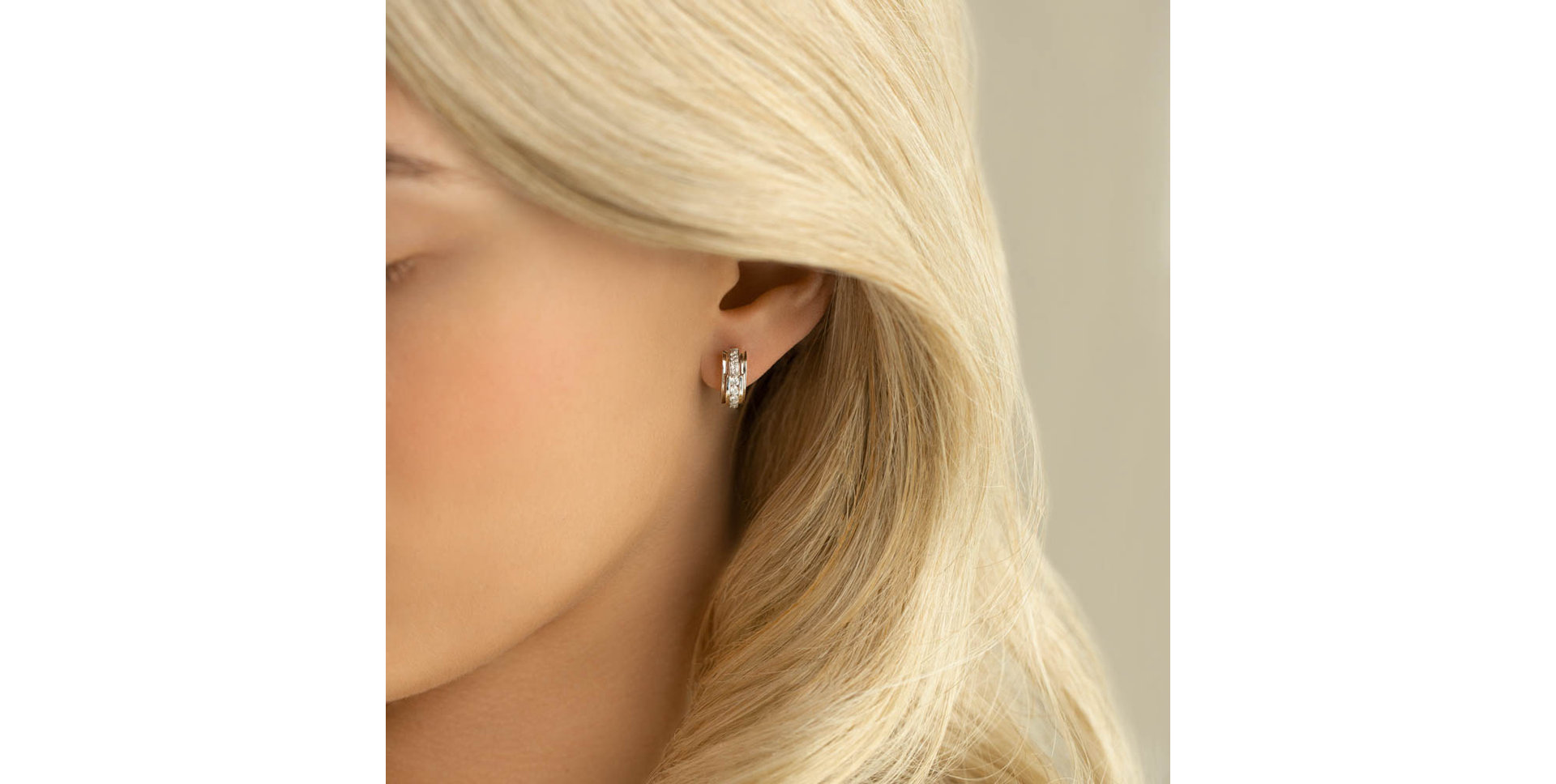 Náušnice s diamanty Amazing Mosaic