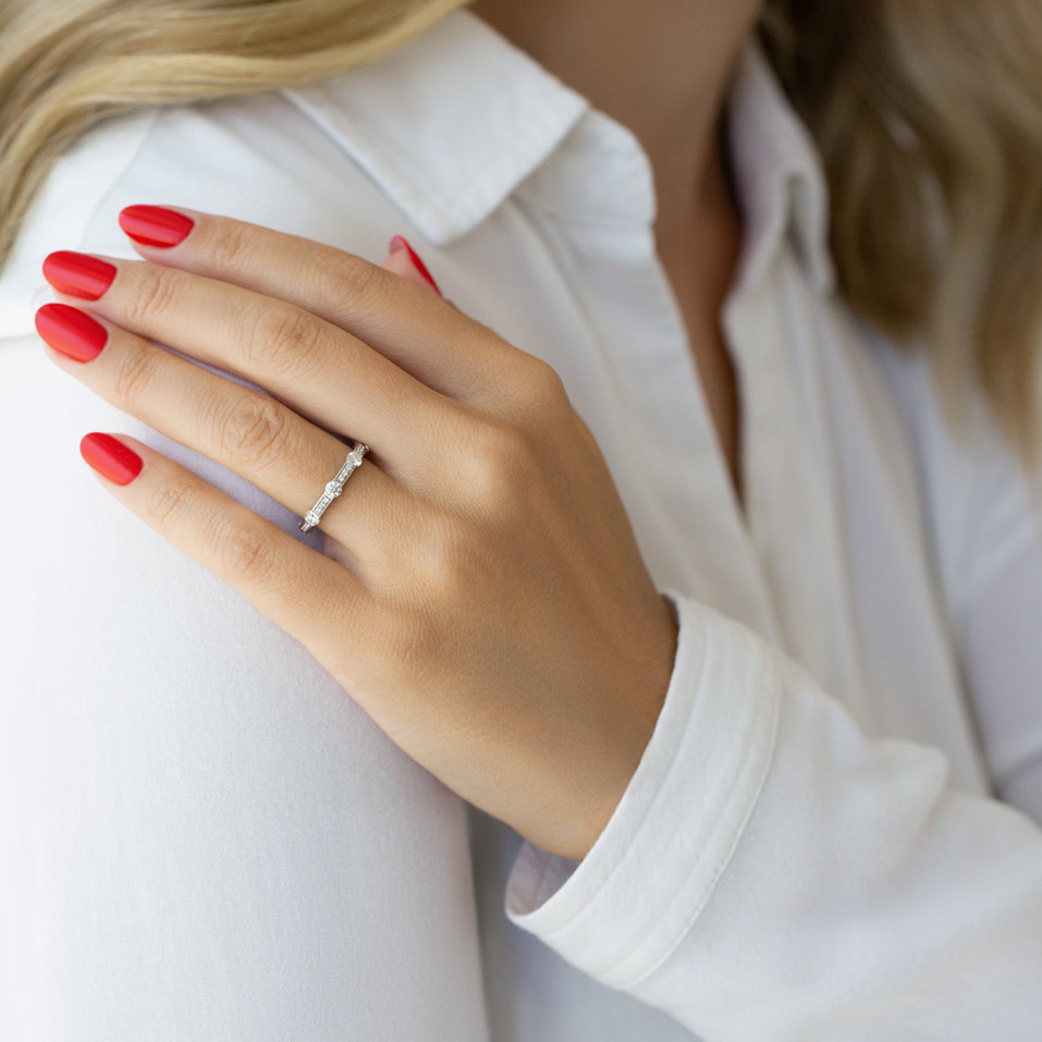 Prsten s diamanty King Eredin