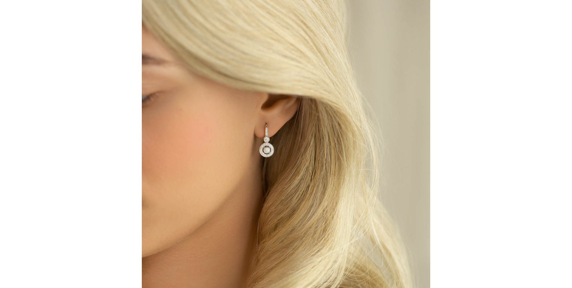 Náušnice s diamanty Monarch Love