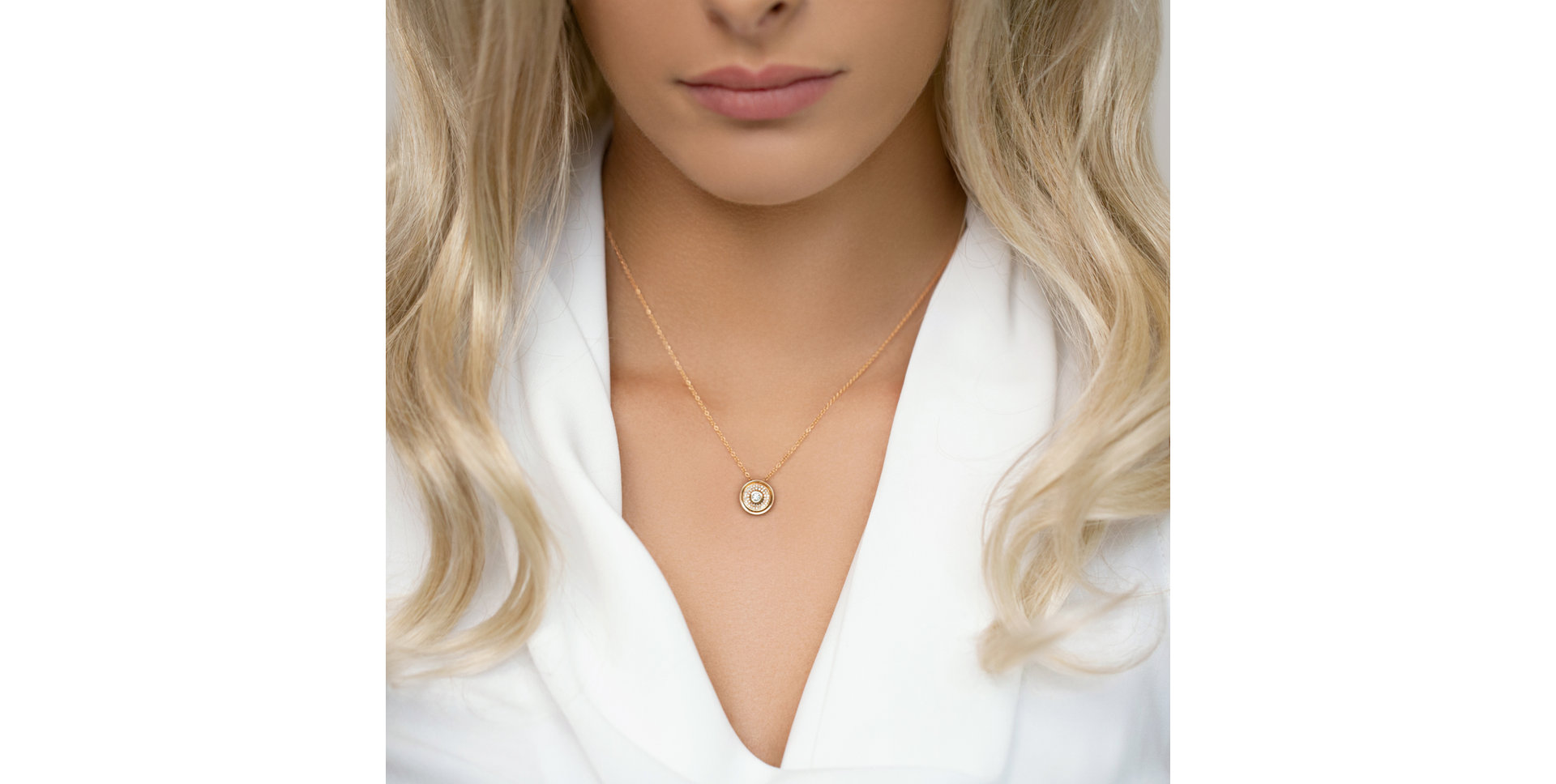 Náhrdelník s diamanty Miracle Space