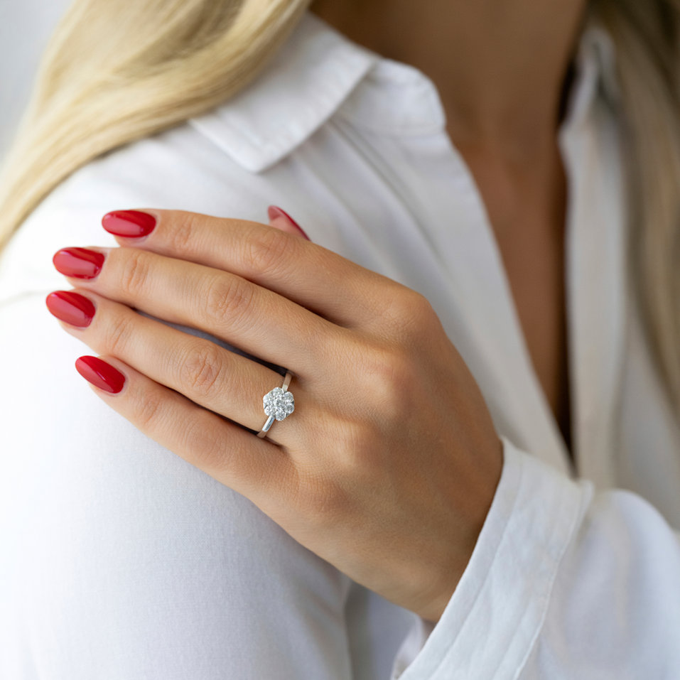 Prsten s diamanty Shining Stella