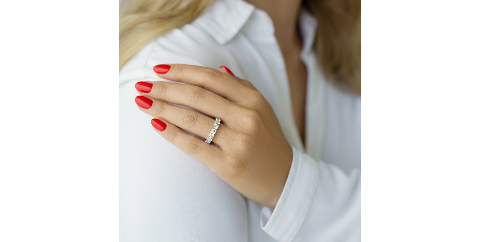 Prsten s diamanty Sheer Elegance