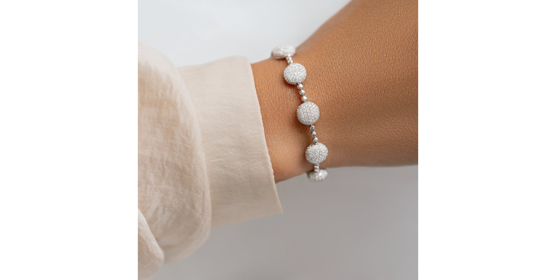 Náramek s diamanty Seherazede