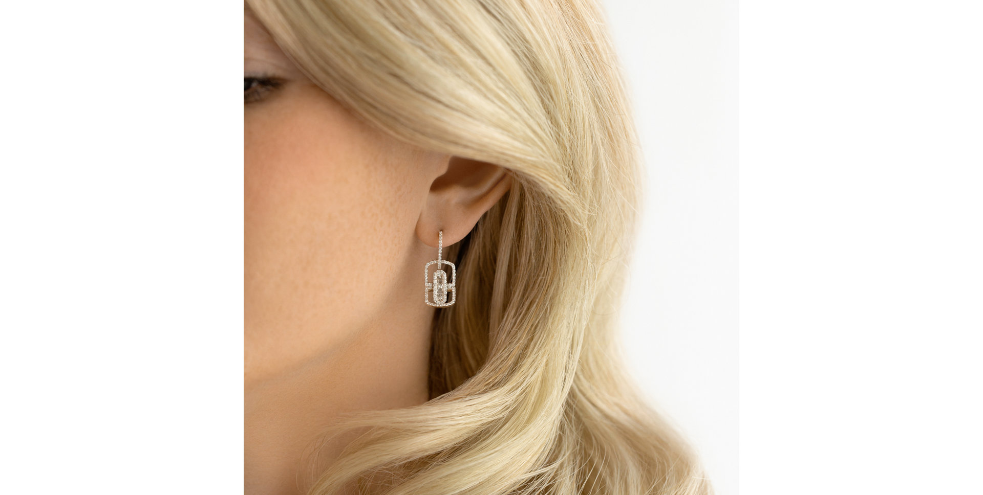 Náušnice s diamanty Herman