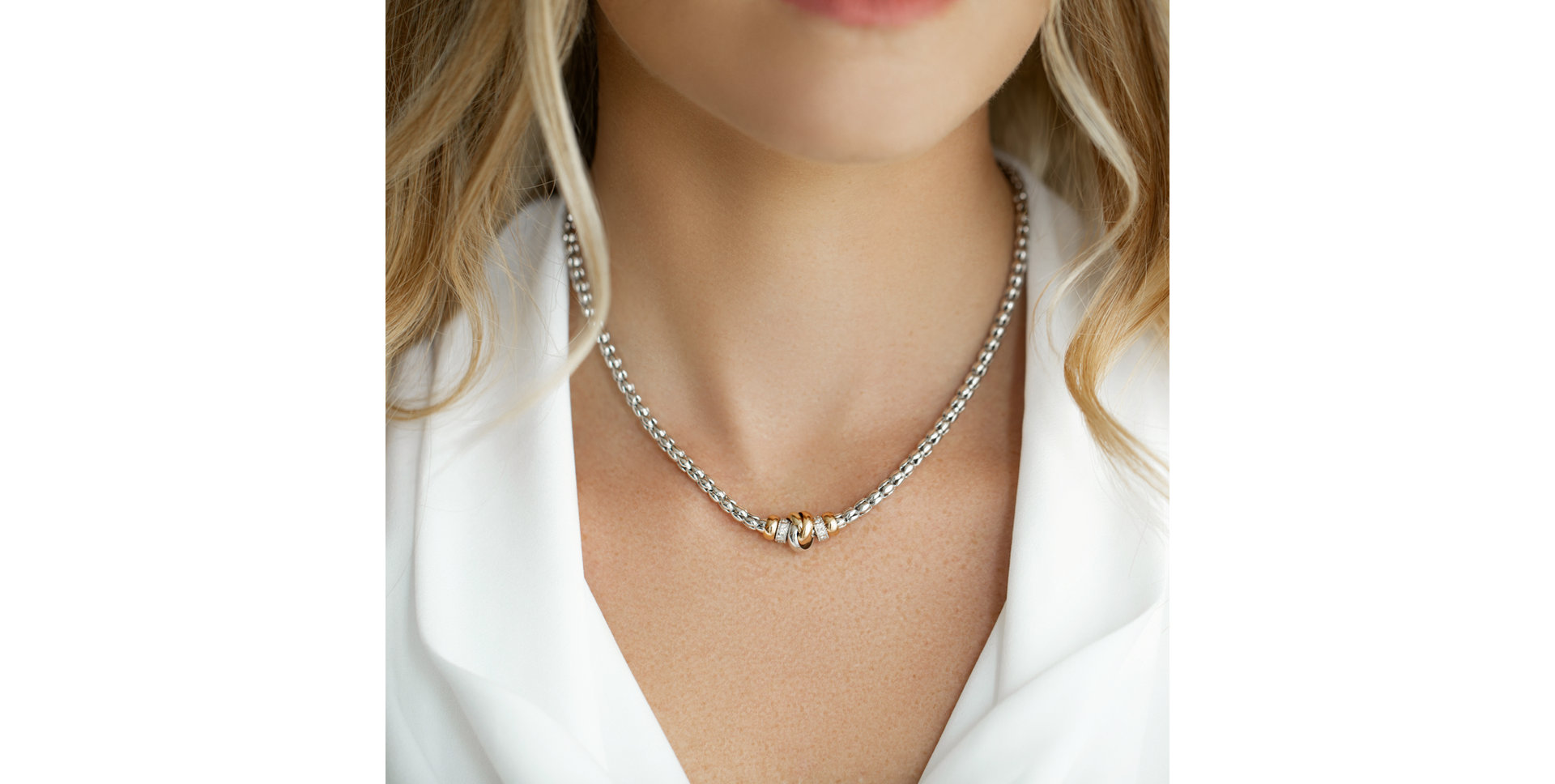 Náhrdelník s diamanty Stephen