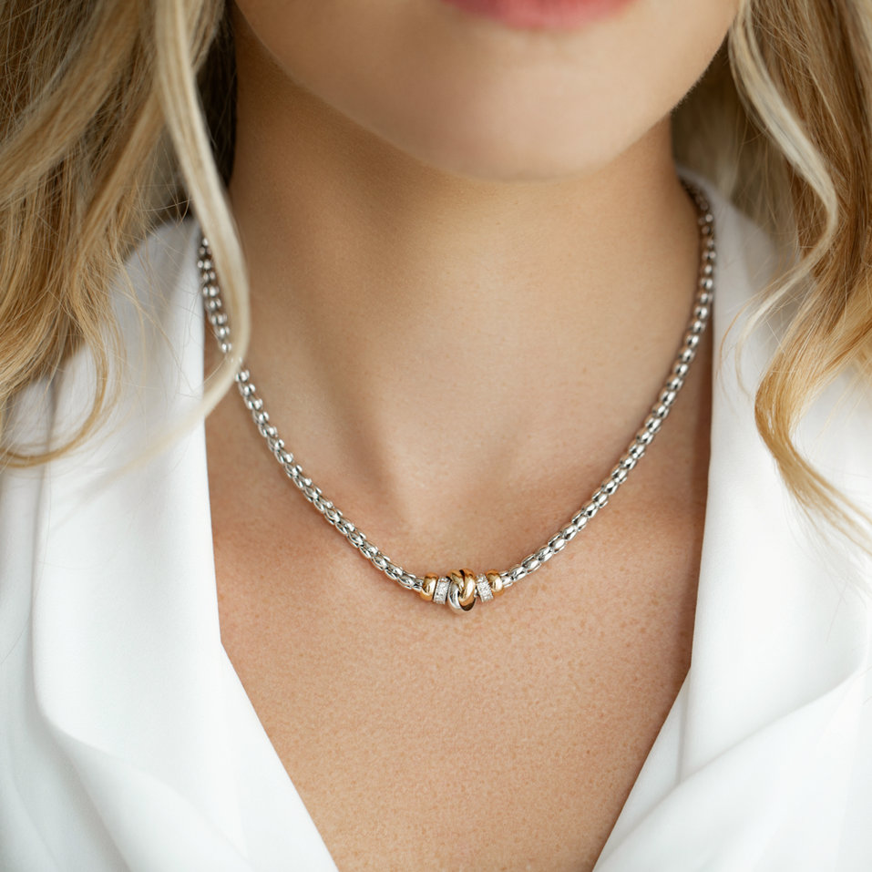 Náhrdelník s diamanty Stephen