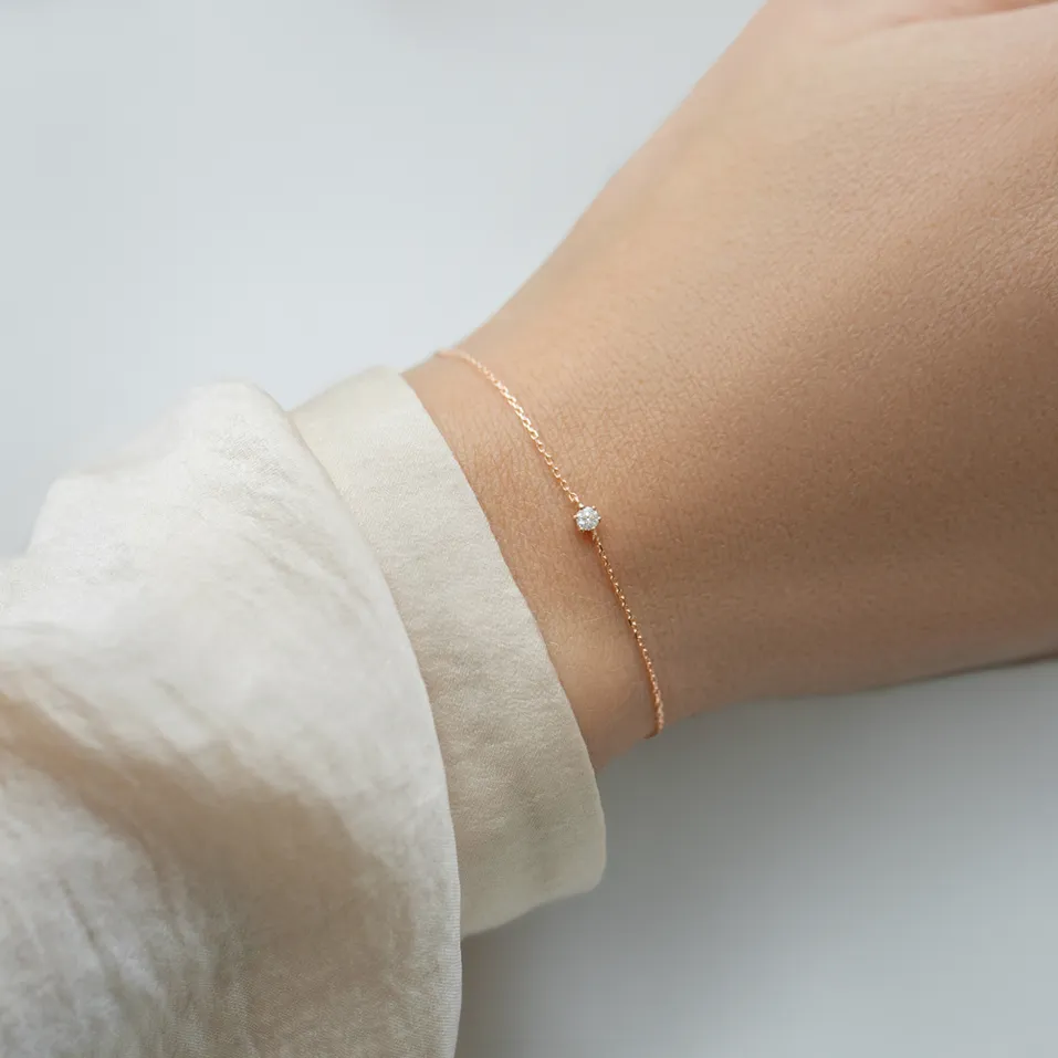 Náramek s diamantem Essential Shine