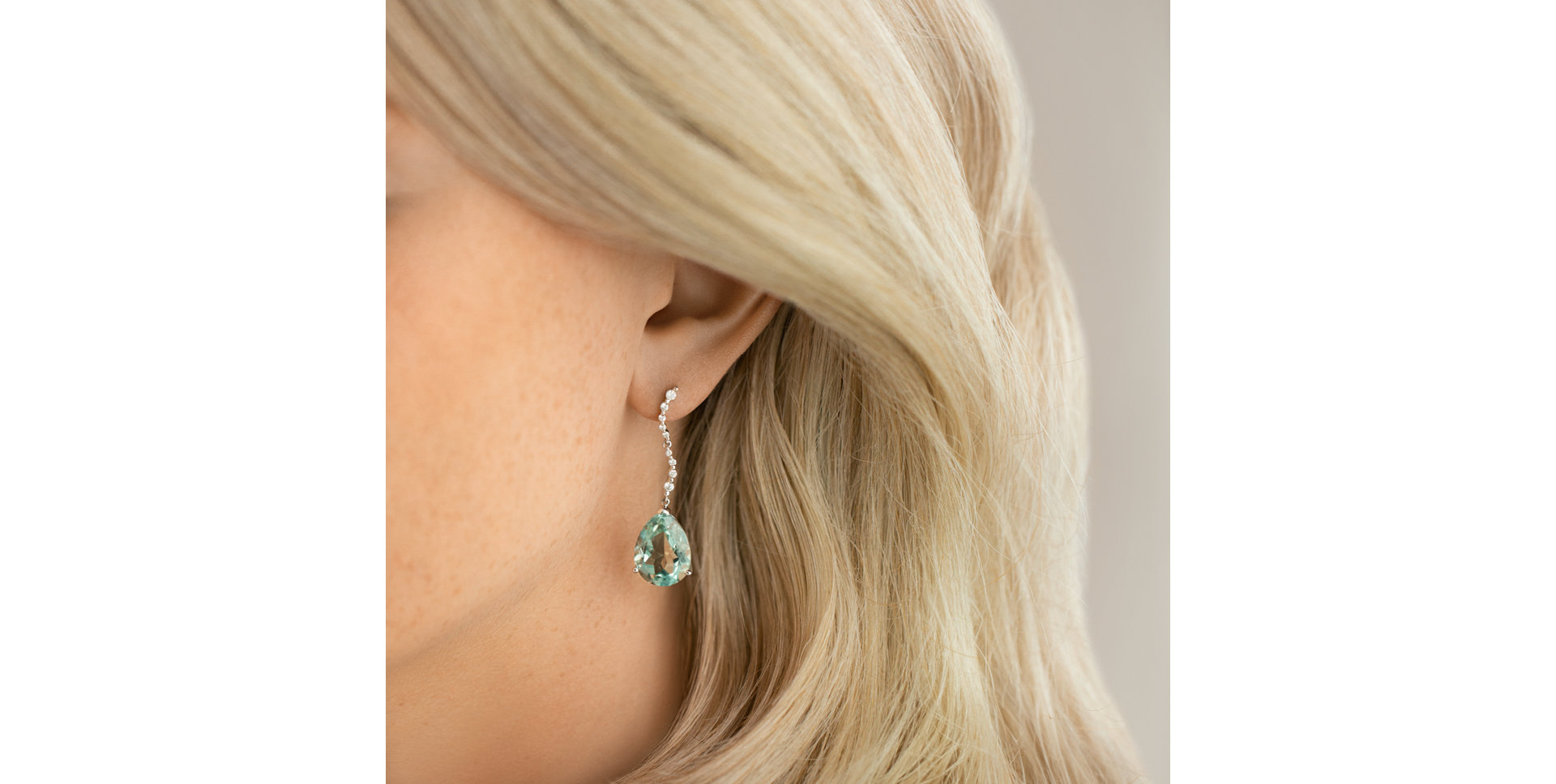 Náušnice s ametystem diamanty Dimitris